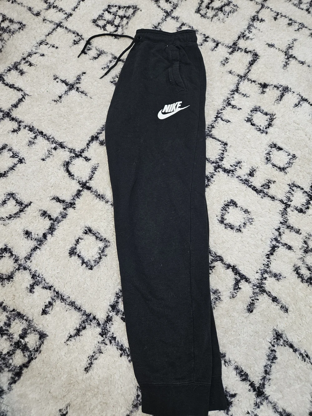 Nike Black Logo Jogger Sweatpants
